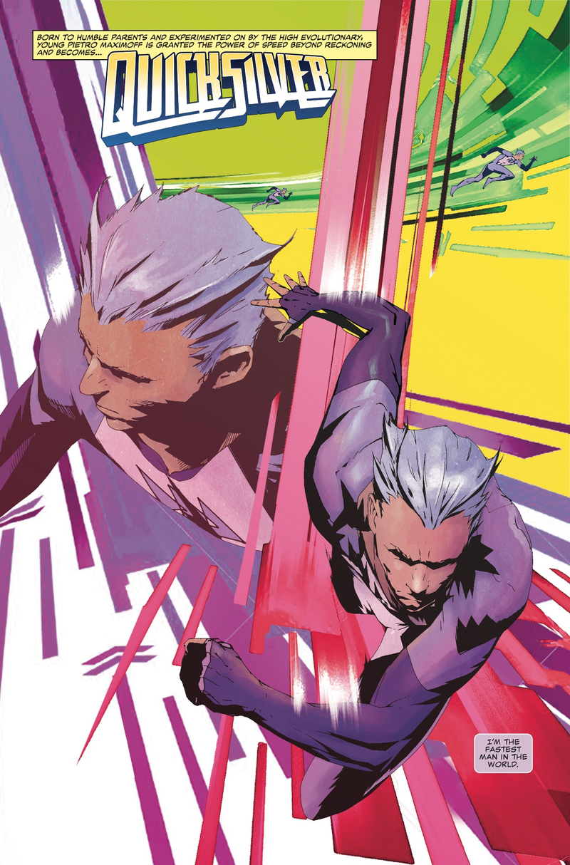 Illustration for article titled This Quicksilver: No Surrender #1 exclusive sends a speedster outside of time